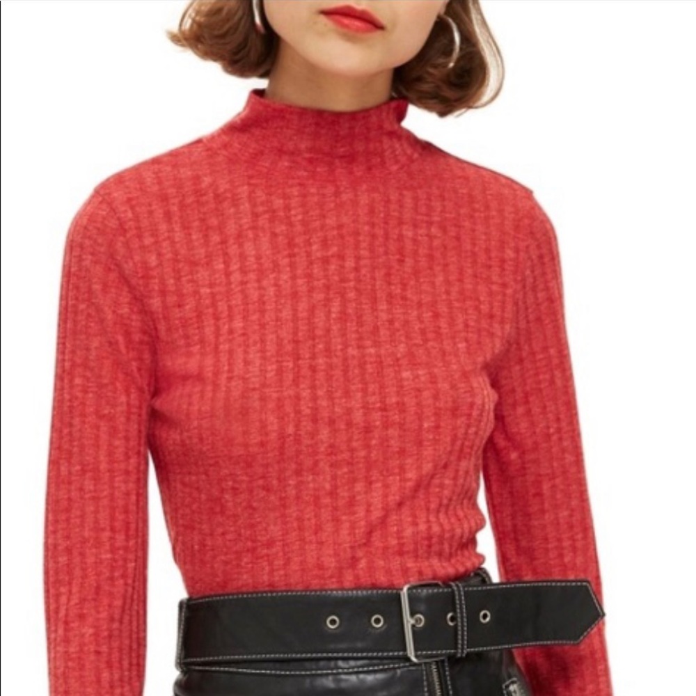 Red Turtle Neck